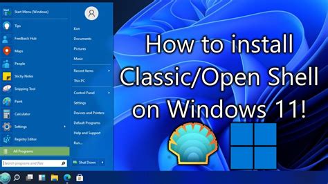 Classic Shell Windows 11 Skin