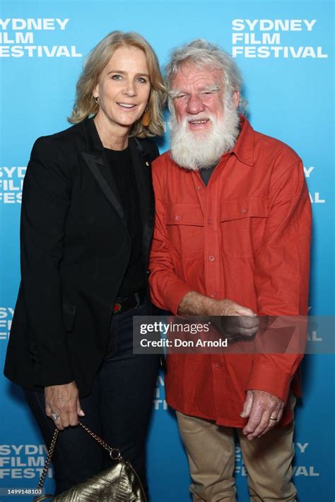 Rachel Griffiths and Bruce Pascoe attend the "The Dark Emu Story"... News Photo - Getty Images