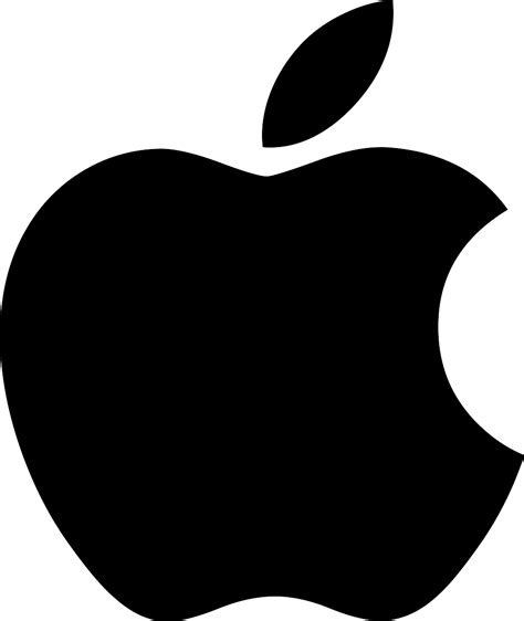 File:Apple logo black.svg | Logopedia | FANDOM powered by Wikia