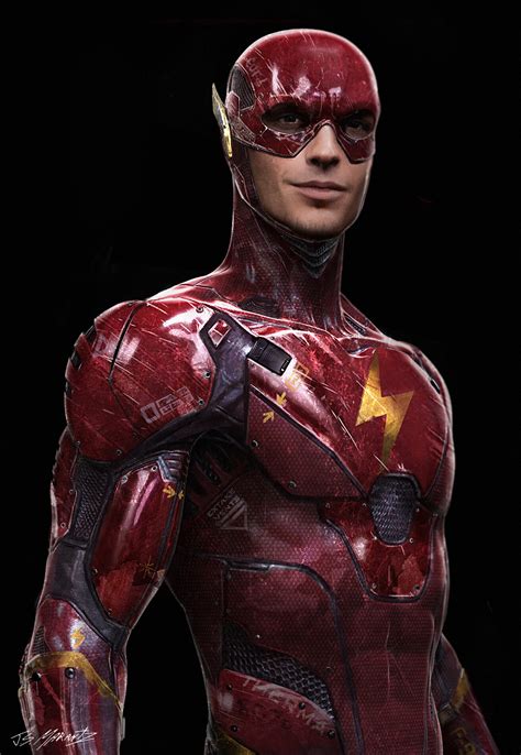 Jerad S. Marantz - Flash Concept art For BvS and Justice League