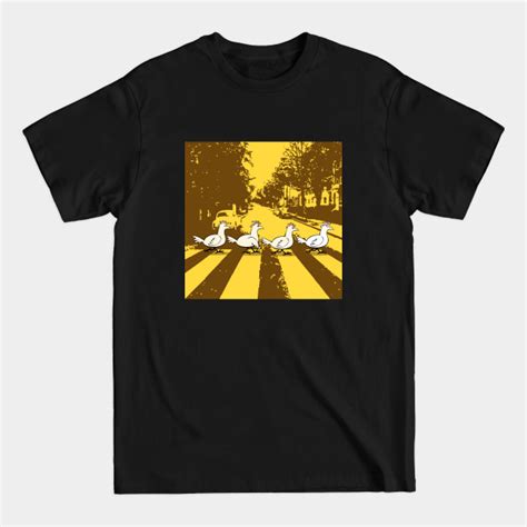 Abbey Road chickens - Abbey Road - T-Shirt sold by MuhammaZubair | SKU 1586453 | Printerval