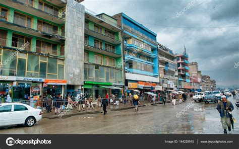 KABUL,AFGHANISTAN/MARCH 3, 2009: The one of central streets. – Stock ...