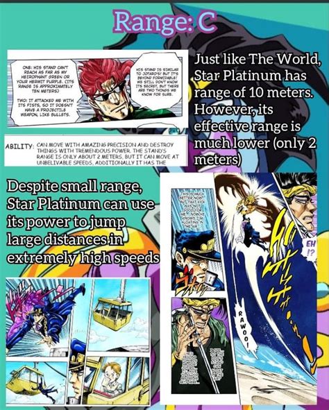 Stand stats explained: Part 1 : r/StardustCrusaders