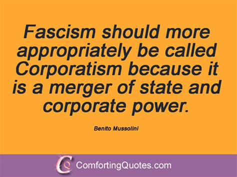 Benito Mussolini On Fascism Quotes. QuotesGram