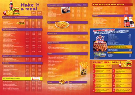 Chip Shop Menu | Super Chippy Bangor