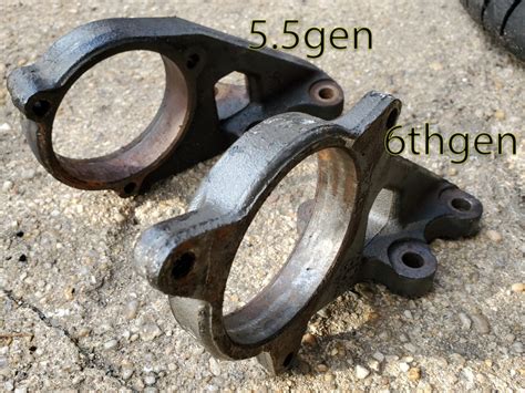 04-06 6thgen vs 02-03 5thgen Axle Comparison (6-Speed Transmission ONLY)