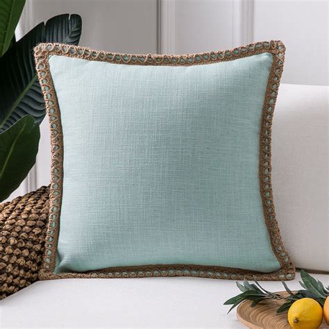 Blue Farmhouse Outdoor Pillows - Amazon.com: Phantoscope Farmhouse Decorative Throw Pillow ...