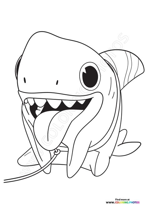 Sharkdog Coloring Pages - Coloring Home