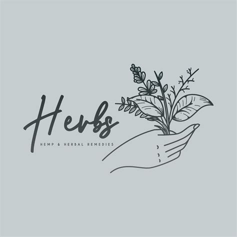 Herbal and natural medicine logo design concept. Medicinal plant logo design template 20262589 ...