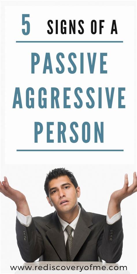 5 Signs of a Passive Aggressive Person