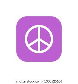 Purple Peace Sign Vector Emoji Stock Vector (Royalty Free) 1308525106 ...