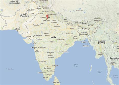 Ghaziabad Map - India