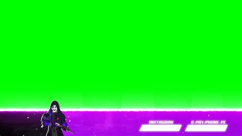 an animated character standing in front of a green screen