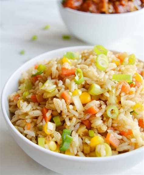 Corn Fried Rice Recipe is simple and easy to prepare dish. This fried rice is loaded with ...