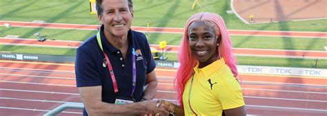 Fraser-Pryce donates Oregon22 100m singlet to MOWA | News | Heritage | World Athletics