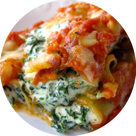 Ricotta and Spinach Cannelloni - Buccellis