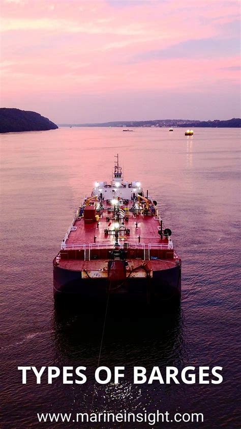 Different Types of Barges Used in the Shipping World | Barge, Merchant ...