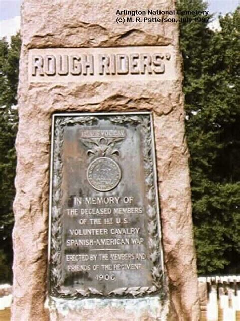 The Rough Riders Monument - Arlington National Cemetery | Rough riders ...