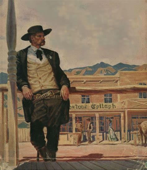 Cover art - Wyatt Earp | Western paintings, Western artwork, Cowboy art