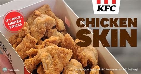 KFC S'pore bringing back fried chicken skin on Feb. 20, available on KFC Delivery - Mothership ...