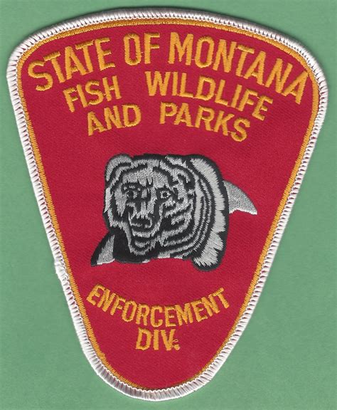 Montana Fish Wildlife and Parks Department Enforcement Patch