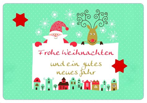 Frohe Weihnachten und ein gutes neues Jahr- Faltkarte, 2,99