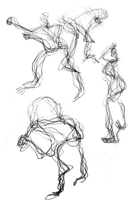 Basic Drawing 1: Examples of Gesture Drawing from the web