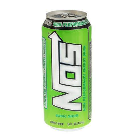 NOS Sonic Sour Energy Drink - Shop Sports & Energy Drinks at H-E-B