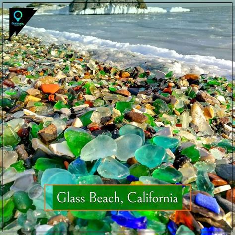 Glass Beach is located in the MacKerricher State Park near Fort Bragg in California (USA). This ...