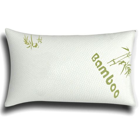 Memory Foam Bamboo Pillow For Premiere Sleep -- The Bamboo Pillow