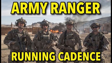 Army Ranger Running Cadence Songs - YouTube