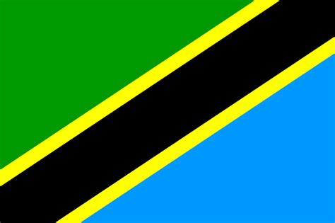 Flag of Tanzania Free Vector / 4Vector