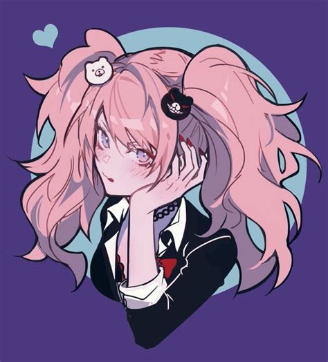 Junko Enoshima | Danganronpa junko, Danganronpa, Danganronpa characters