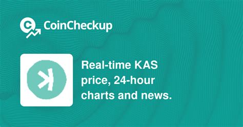 $0.1569 - Kaspa Price Today, Market Cap, KAS Price Chart - CoinCheckup