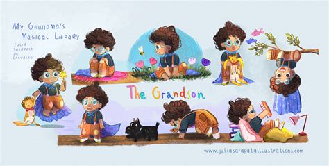 The Grandson Character Design on Behance