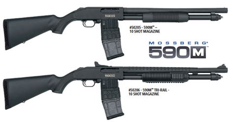 New from Mossberg: Double Stack Magazine Fed 590 Pump Shotgun - The Truth About Guns