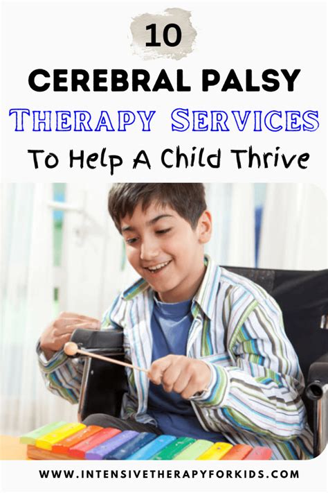 10 Cerebral Palsy Therapy Services To Help A Child Thrive