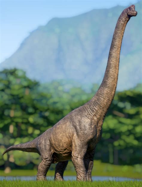 High Resolution Jurassic Park Brachiosaurus