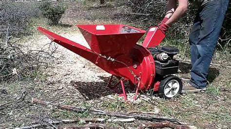 MTD 5 HP Chipper - YouTube