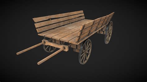 Medieval - Wagon - Download Free 3D model by Lukas Bobor (@LukasBobor ...