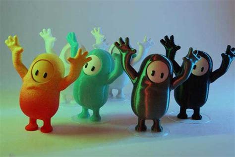 Fall Guys Ultimate Knockout 3D Printed Figures | Gadgetsin