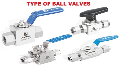 Types of Ball Valves and Their Applications