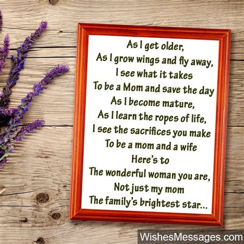 Birthday Poems for Mom – WishesMessages.com