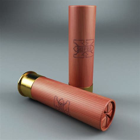 shotgun shell 3d max