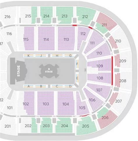 Manchester Arena: Plan Of Sectors And Stands, 44% OFF