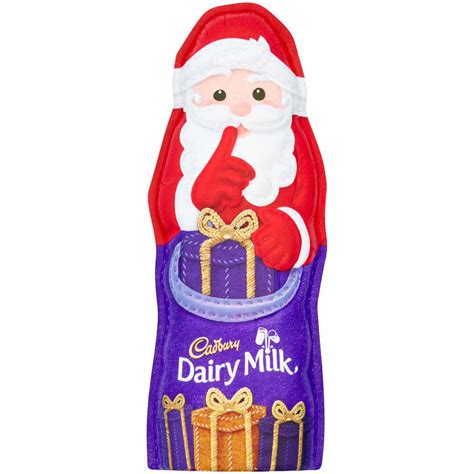 Cadbury Dairy Milk Chocolate Hollow Santa 100g | Wilko