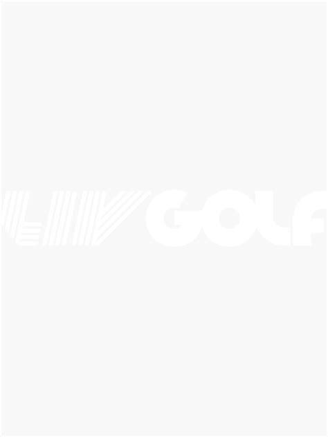 "liv golf-logo" Sticker for Sale by maseradong | Redbubble