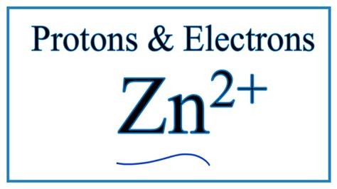 How Many Protons Neutrons Electrons In Zinc