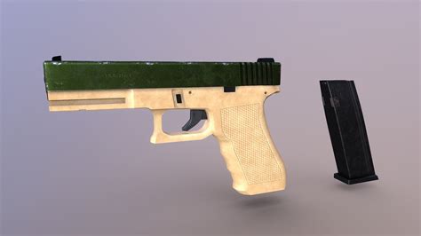 Glock 19 - Download Free 3D model by Hekevaa (@Hekevaa) [8d1f0fe] - Sketchfab