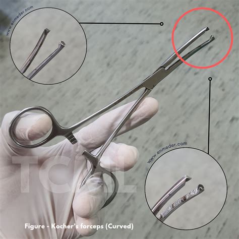 Kocher’s forceps - TCML - The Charsi of Medical Literature